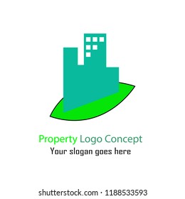 property logo concept, natural property logo