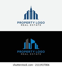 Property Logo and construction icon Set Vector design Template.