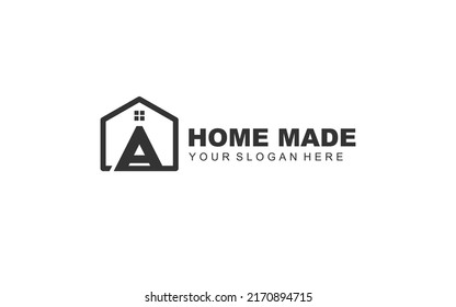 A PROPERTY logo design inspiration. Vector letter template design for brand.