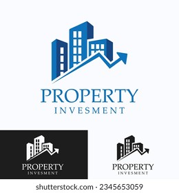 Property Logo Design Real Estate Logotype Building Property Investment Vector