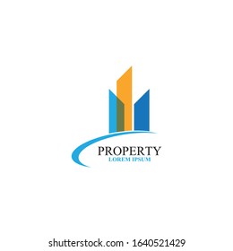 property logo design vector icon