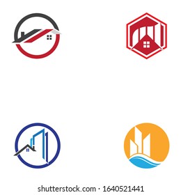 property logo design vector icon
