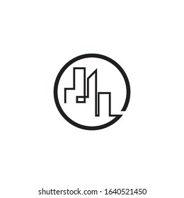 property logo design vector icon