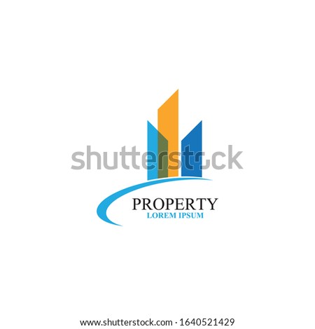 property logo design vector icon