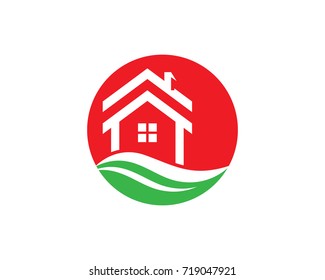 Plantilla de logotipo de propiedades
