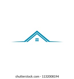 Property Logo Template. Building logo, Roof Logo Vector