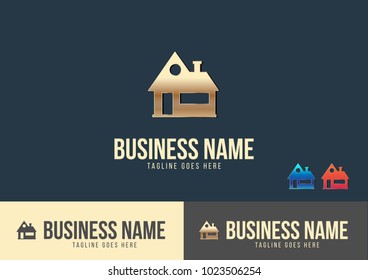 Property Logo Template Design Vector Illustration