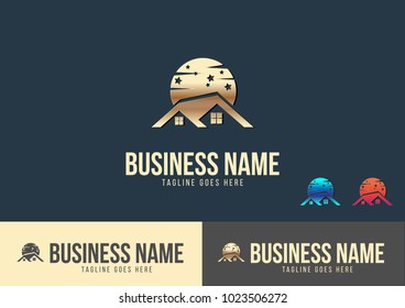 Property Logo Template Design Vector Illustration