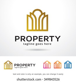 Property Logo Template Design Vector