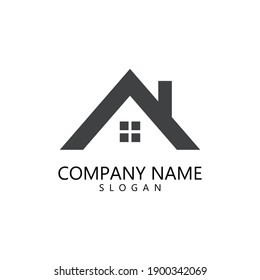 Real Estate Roof Logo Home Logo Stock Vector (Royalty Free) 653171533 ...