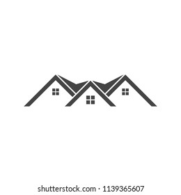 Roof House Icon Logo Vector Stock Vector (Royalty Free) 1915169449 ...