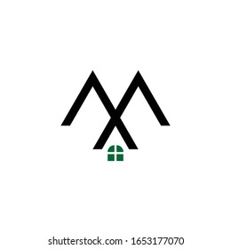 Property logo template vector icon design