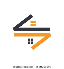 Property Logo Vector Icon Template Illustration