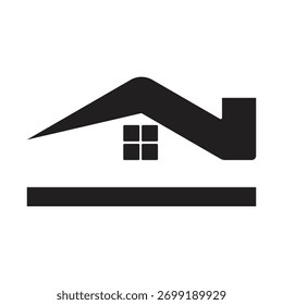 Ilustración de Plantilla de icono de Vector de logotipo de propiedad