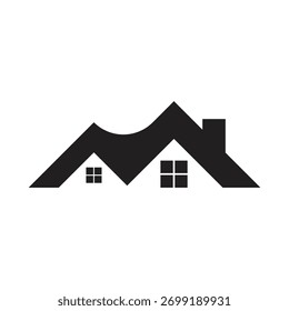 Ilustración de Plantilla de icono de Vector de logotipo de propiedad