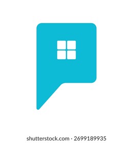 Ilustración de Plantilla de icono de Vector de logotipo de propiedad