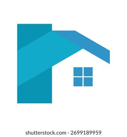 Ilustración de Plantilla de icono de Vector de logotipo de propiedad