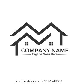 Property Management and Building Logo
