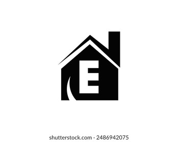 Property management company logo vector with a clean, sophisticated design. Highlights your commitment to quality and client satisfaction. Perfect for property management firms, real estate E