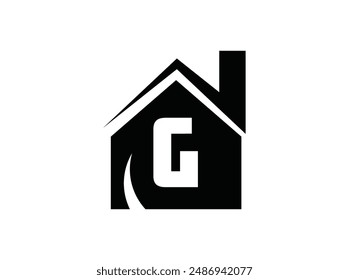 Property management company logo vector with a clean, sophisticated design. Highlights your commitment to quality and client satisfaction. Perfect for property management firms, real estate G