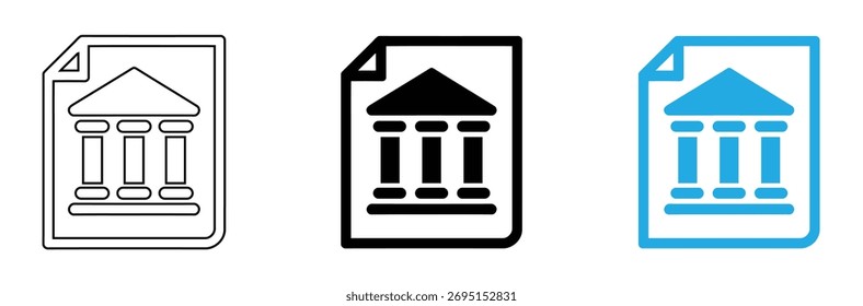 Symbolsammlung für die Eigenschaftenverwaltung. Enthaltend Haus, finden, verifiziert, Monitor, erneuerbar, Wachstum, Investment-Icon.Wichtiges Finanzdokument-Icon hinterlegt in modernem Design, editierbare Strich-Icons,