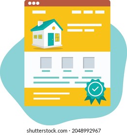 Property paper Isolated Vector icon which can easily modify or edit

