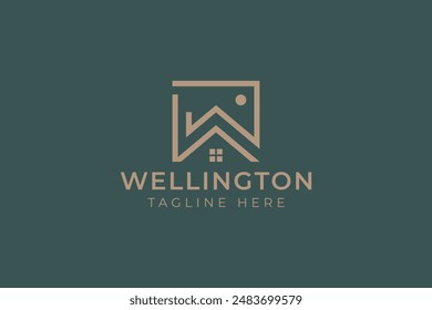 Property Real Estate House Logo Modern Business Construction Sign Symbol Wellington New Zealand