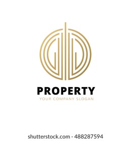 Property and real estate logo