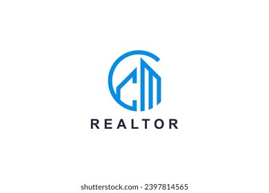 Property real estate logo design, Minimalist design property rental agent.