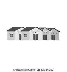 Property residence illustration design vector