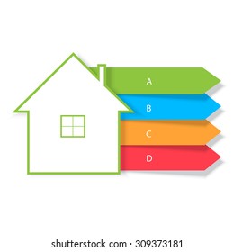 Property For Sale . Vector illustration.
