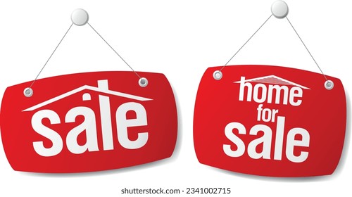 Property Sale Vector Signs beautıful