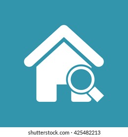 Property Search Icon. Eps-10.