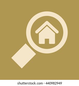 Property Search Icon. Eps-10.