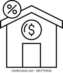 Property tax Concept, ad valorem tax Vector Icon Design, Compulsory Financial charges and Taxation Symbol on White Background, Levy Sign