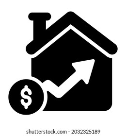 Property Value Icon,  Real Estate  Web And Mobile Icon