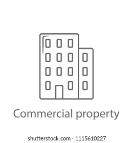 property vector icon. Simple element illustration. property vector symbol design from Insurance collection set. Can be used for web and mobile on white background