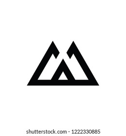 property vector logo. m letter vector logo