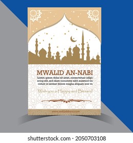 Prophet Birthday Poster Design Template