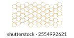 Propolis Honey comb. Textured Honeycomb structure. Honey, pollen, wax, parchment and bee products in sketch style. Stock vector illustration isolated on a white background.