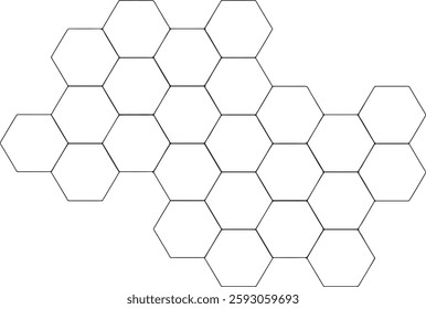 propolis honeycomb. hexagonal honey comb. bee wax. Bee honey and propolis doodle