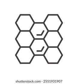 Propolis Icon isolated on white background. Vector icon.