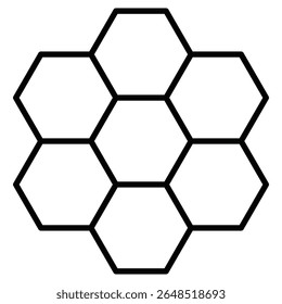 propolis icon Outline isolated logo mark