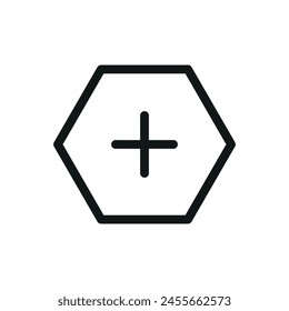 Propolis isolated icon, honey cosmetics vector symbol with editable stroke