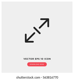 Proportional vector icon