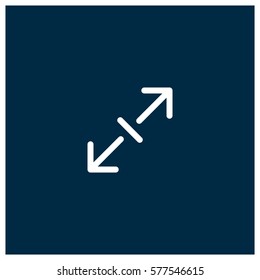 Proportional vector icon