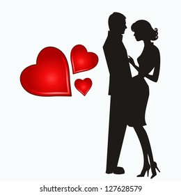 The proposal - couple in love