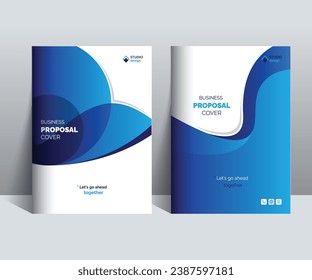 Proposal Cover Design template Concepts adept for multipurpose Projects