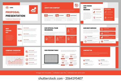 Proposal Presentation Template Or PowerPoint Template Design