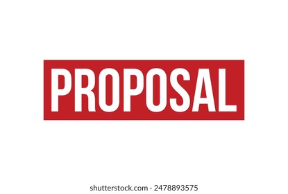 Proposal Stamp. Proposal Rubber grunge Stamp Seal